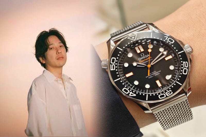オメガスピードマスター巻き上げ方向