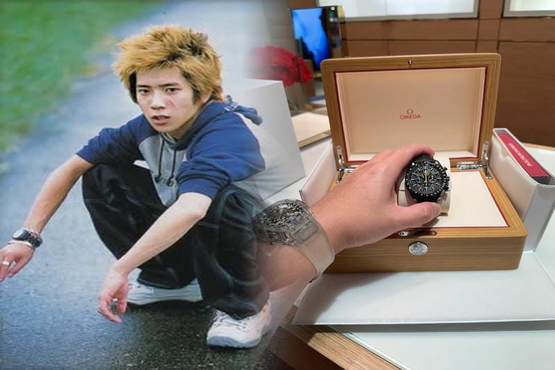 オメガスピードマスター巻き上げ方向