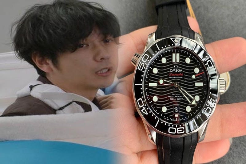 オメガのウルトラディープの重さは？