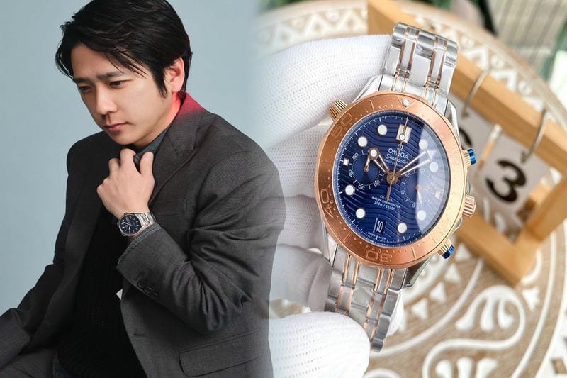 オメガ シーマスター gmt 50 周年