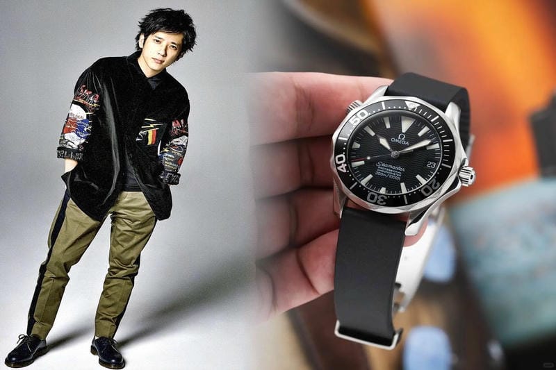 オメガスピードマスター赤文字