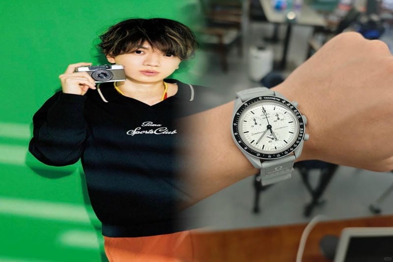 オメガ スピード マスター 白