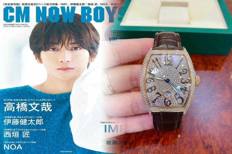 テクノスのクロノグラフタイプのメンズ腕時計で