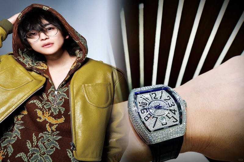 フランク ミュラー“ハート”の腕時計