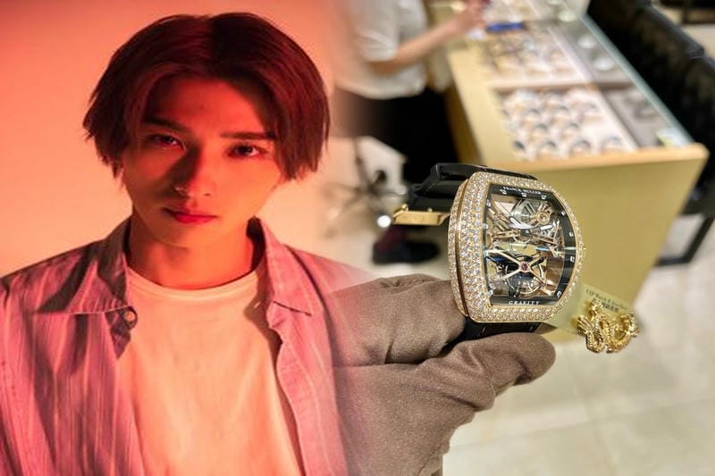 フランク ミュラー“ハート”の腕時計