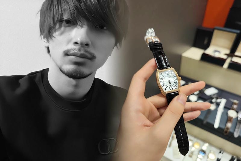 フランクミュラーレディースモデルの芸能人使用例