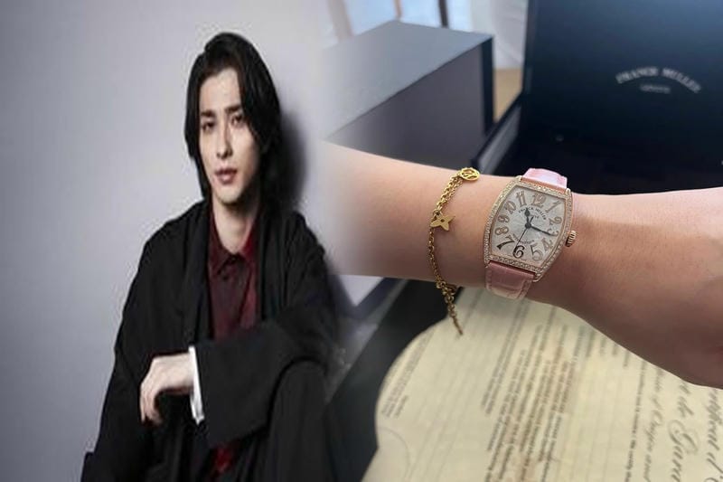 リューズとプッシュボタンにブラックセラミックを使用したオフショアクロノグラフです。