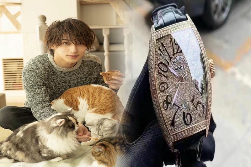 フランク ミュラー“ハート”の腕時計