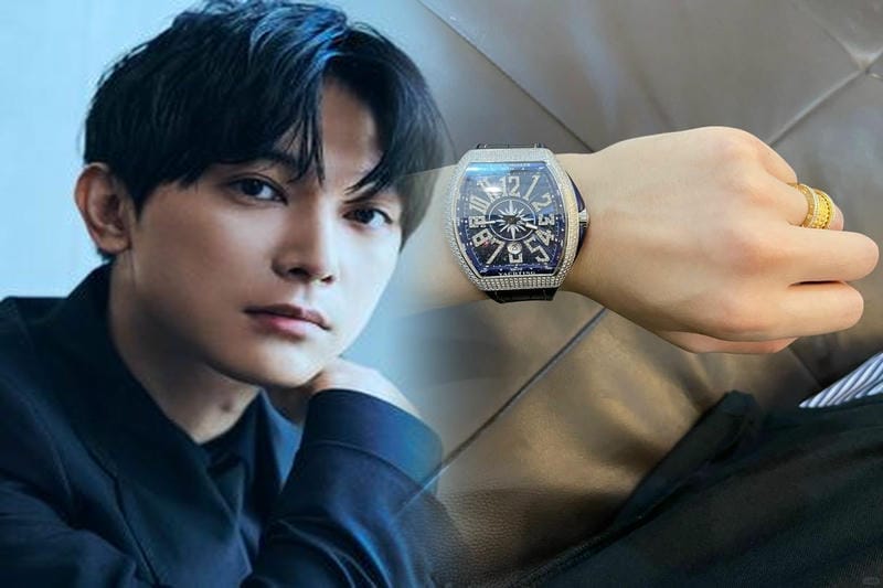 フランク ミュラー“ハート”の腕時計