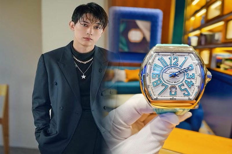 FRANCK MULLER ヴァンガード ヨッティング ブルー文字盤 腕時計 V45CCDT YACHTING AC