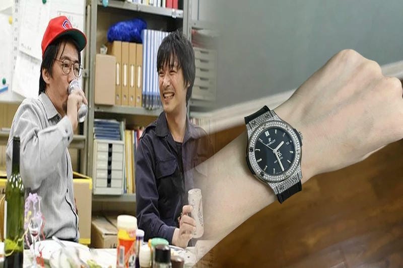 ウブロキングゴールド中古