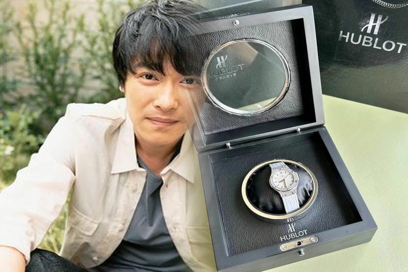 ダイヤ付きのウブロレディースモデル