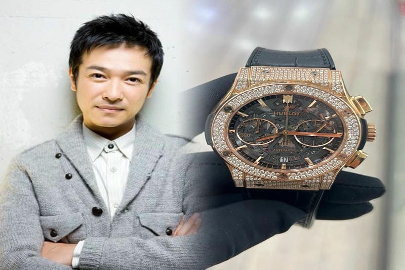 ウブロビッグバンブラックマジックを愛用する芸能人