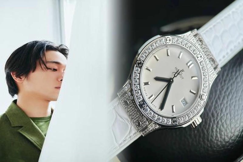 ウブロクロノグラフの使い方