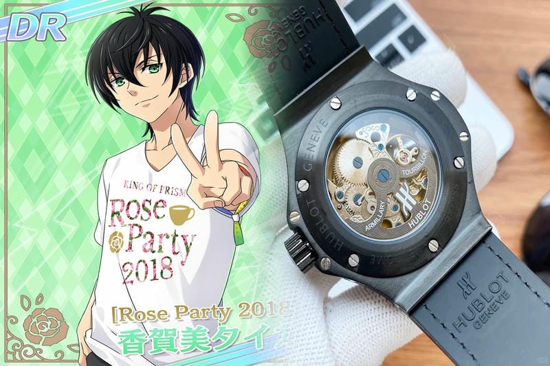 ウブロの自動巻き時計の動作原理