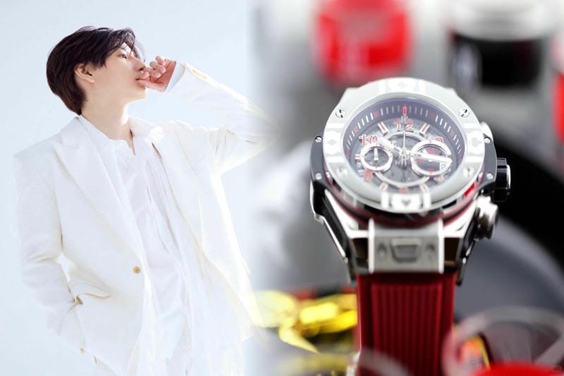 ダイヤ付きのウブロレディースモデル