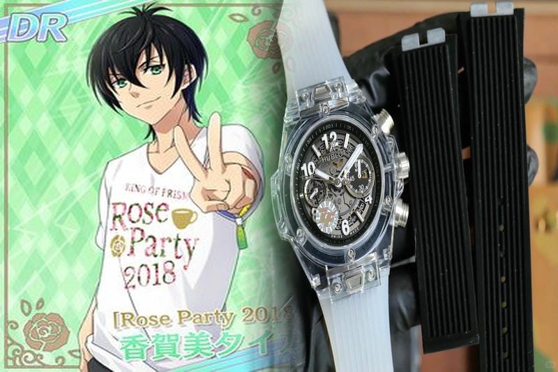 ウブロクラシックフュージョン38mmグレー