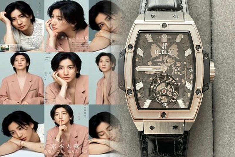 ダイヤ付きのウブロレディースモデル