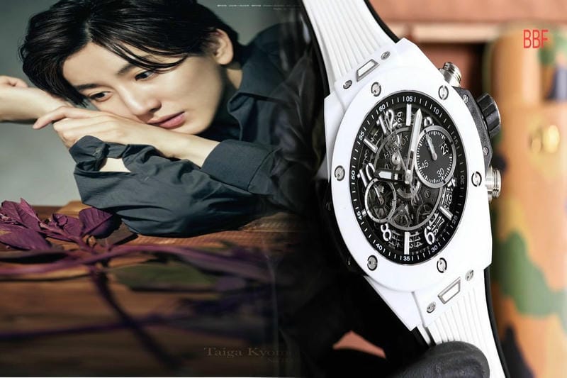 ウブロクラシックフュージョン38mmグレー