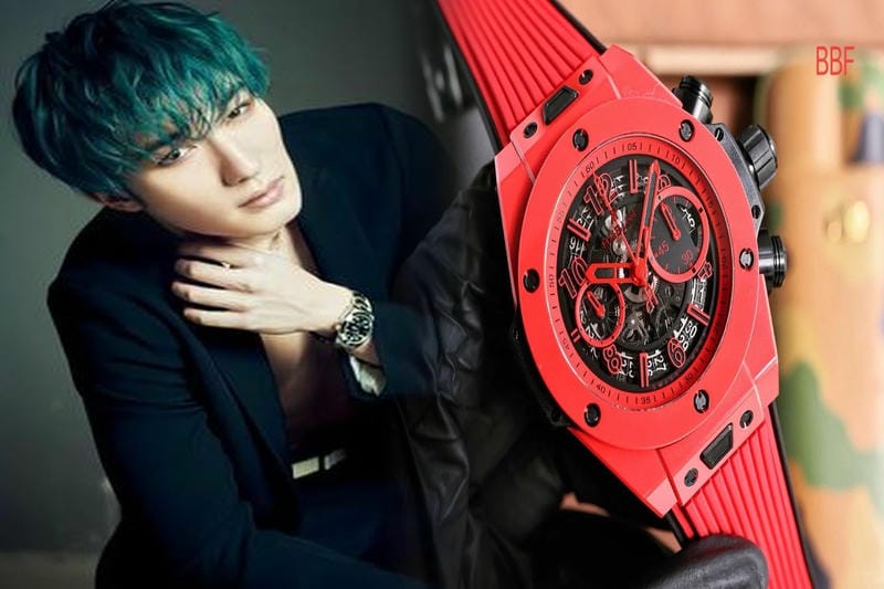 ダイヤ付きのウブロレディースモデル