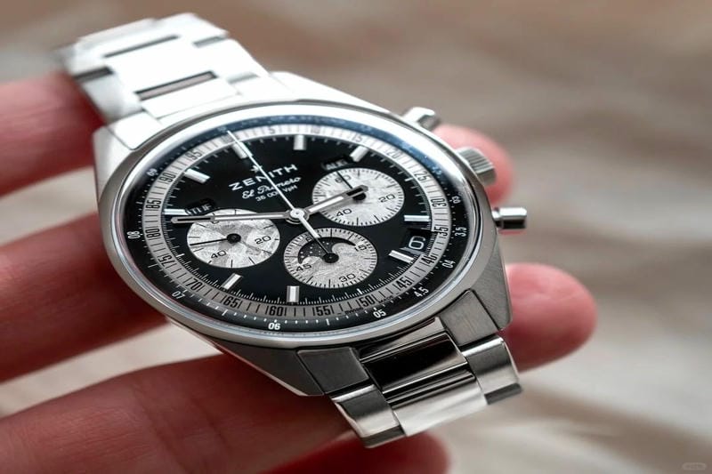 ゼニス ブラックベゼルとグレーストラップのショップ限定モデル 95.9006.9004/78.R598