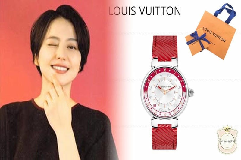 ルイ ヴィトン 時計 タンブール 中古