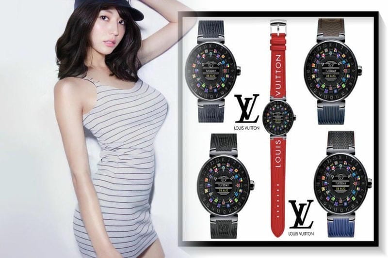 ルイ ヴィトン 腕時計 レディース ピンク