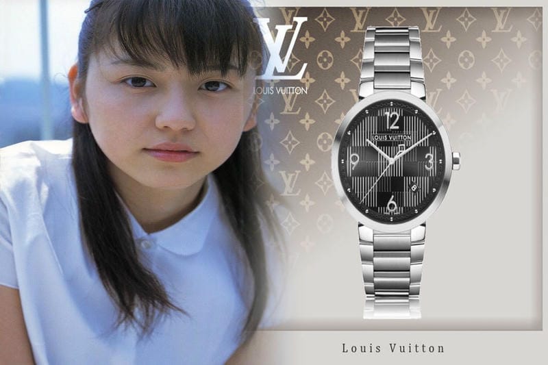 LouisVuitton タンブール ダミエ ブラック 腕時計