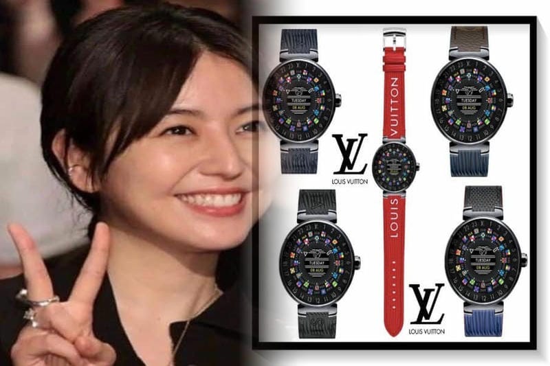 完売前に!!ルイヴィトン 19AW新作 TAMBOUR MOON BLUE GMT 腕時計