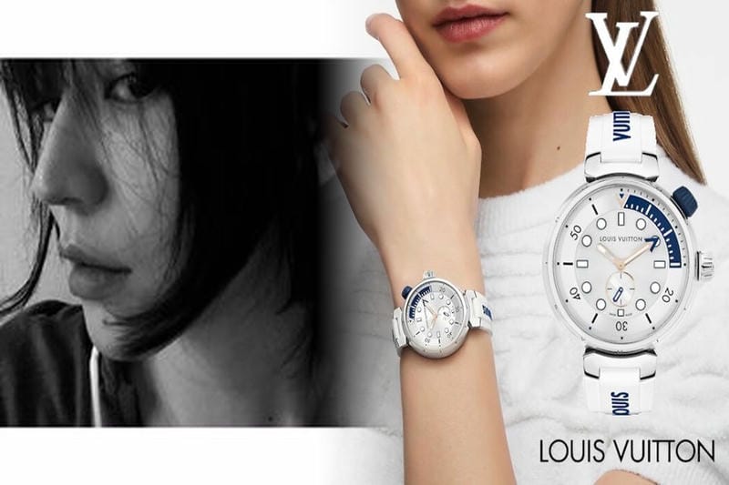 ルイ・ヴィトンのコネクテッド ウォッチ「タンブール ホライゾン」新作、モノグラムが光る文字盤