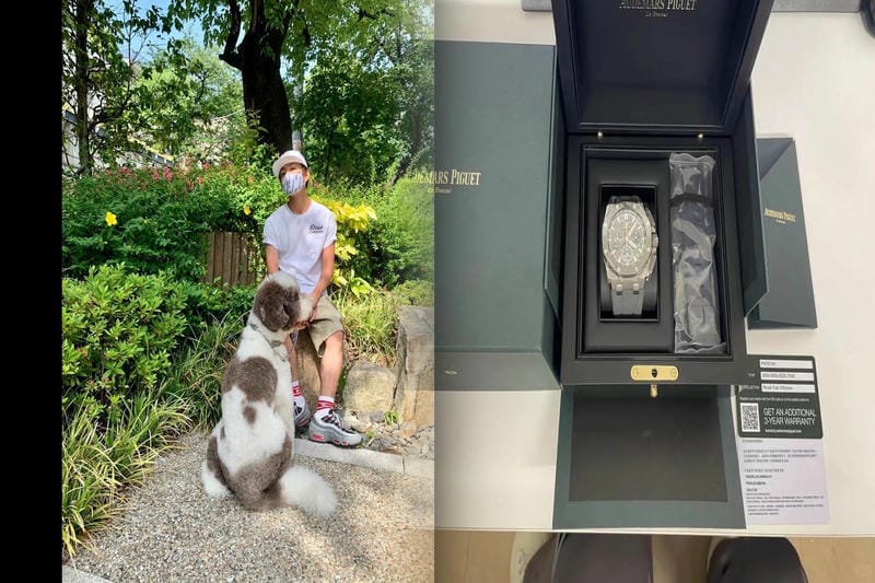 オーデマピゲの型番はどこに記載されていますか？