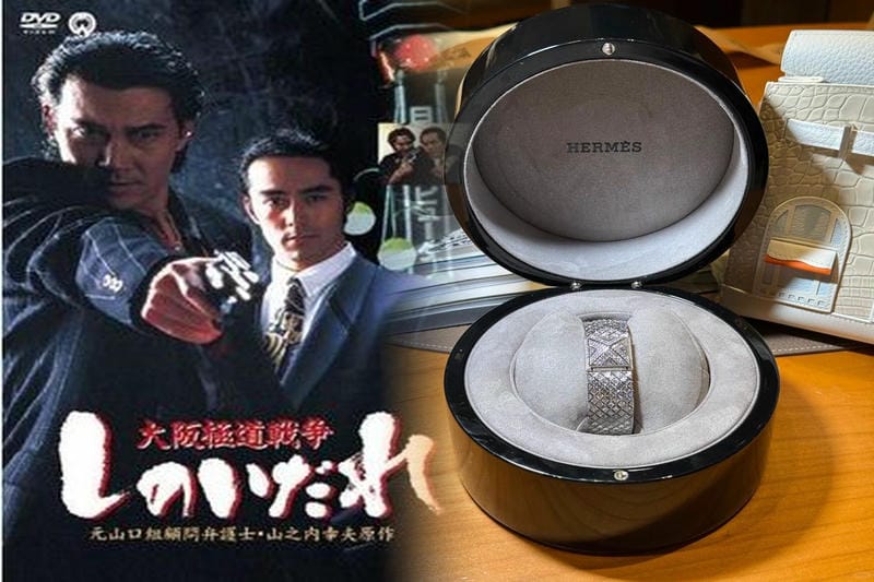 新作で超限定♪エルメスのメンズ腕時計《エルメスH08》新作、ゴールド×ブラックのクッション型ケース＆文字盤