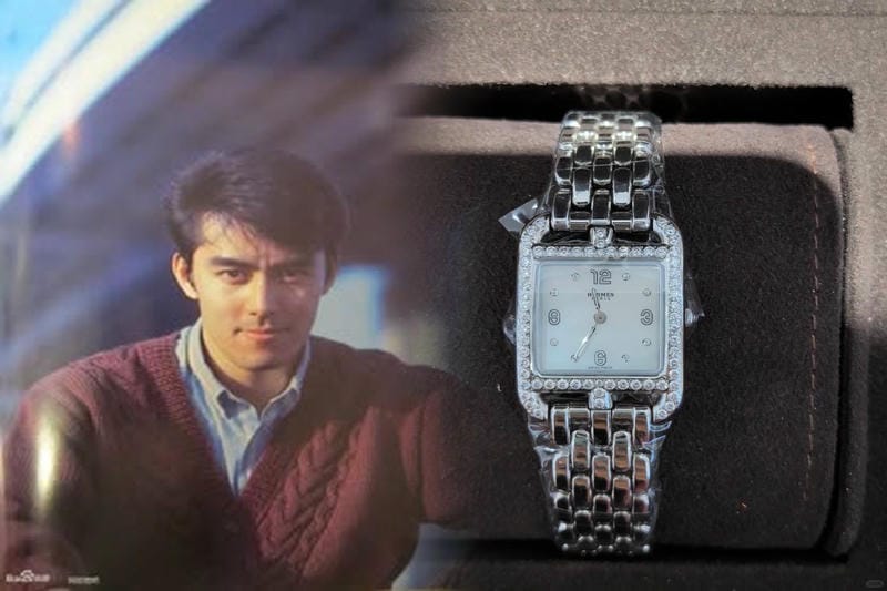 新作で超限定♪エルメスのメンズ腕時計《エルメスH08》新作、ゴールド×ブラックのクッション型ケース＆文字盤