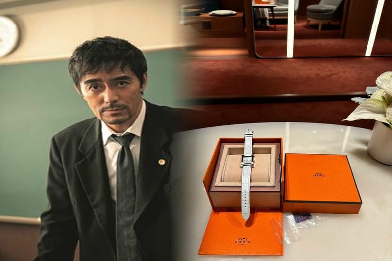 新作で超限定♪エルメスのメンズ腕時計《エルメスH08》新作、ゴールド×ブラックのクッション型ケース＆文字盤