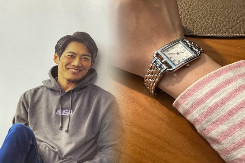 エルメスが18Kローズゴールド・セラミックス・チタンを組み合わせた「エルメスH08」の新作を披露