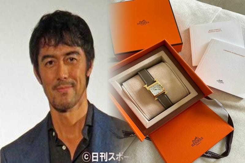 新作で超限定♪エルメスのメンズ腕時計《エルメスH08》新作、ゴールド×ブラックのクッション型ケース＆文字盤