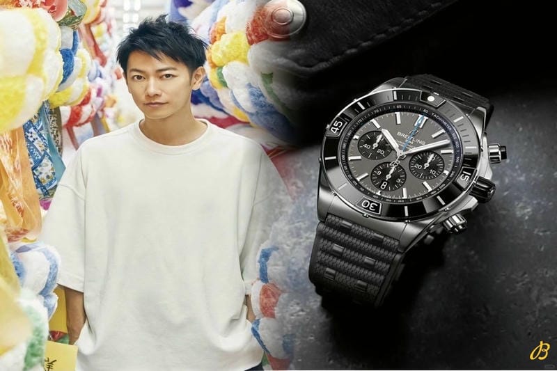 Breitling Aviation Chronograph 1シリーズのクロノグラフウォッチのブルーダイヤルを見て、パイロットのスタイルを感じてみましょう。