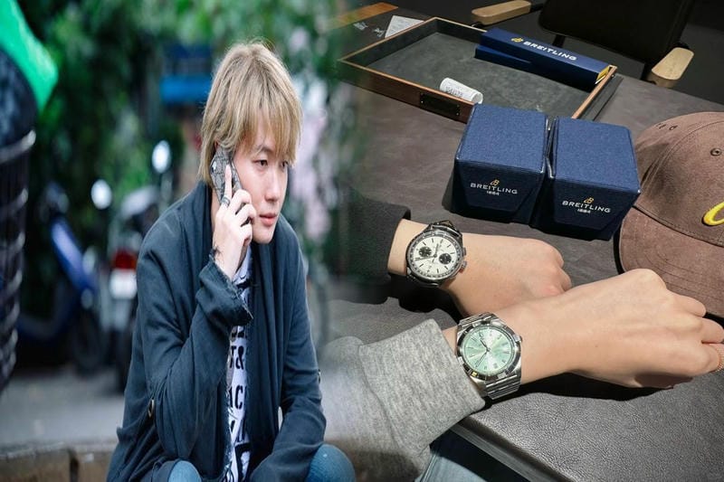 ブライトリング機械時間単位計算シリーズ挑戦者44腕時計