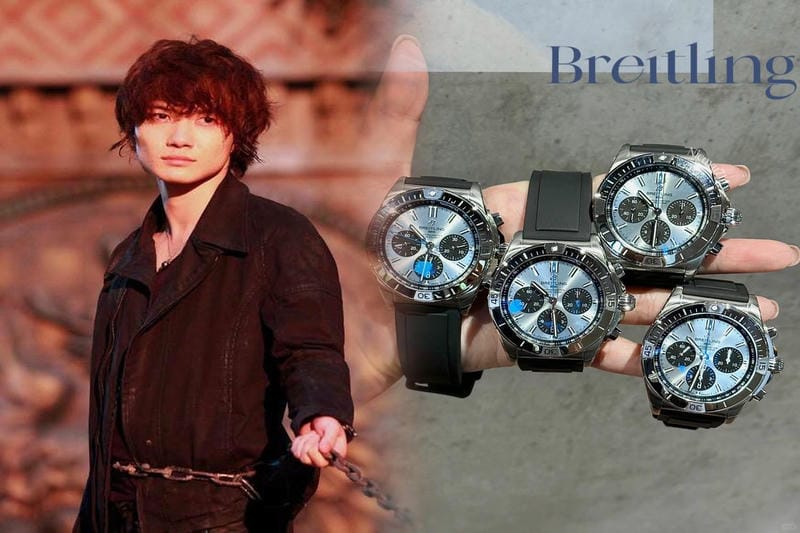 ブライトリング“真っ赤な”ダイヤル＆バンドの新腕時計