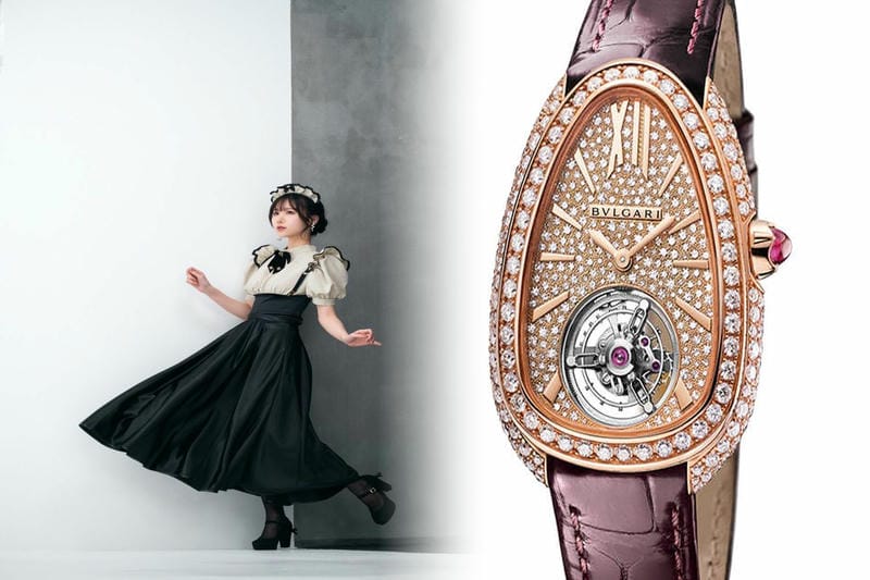 ブルガリ「セルペンティ」新作“ブラック”腕時計