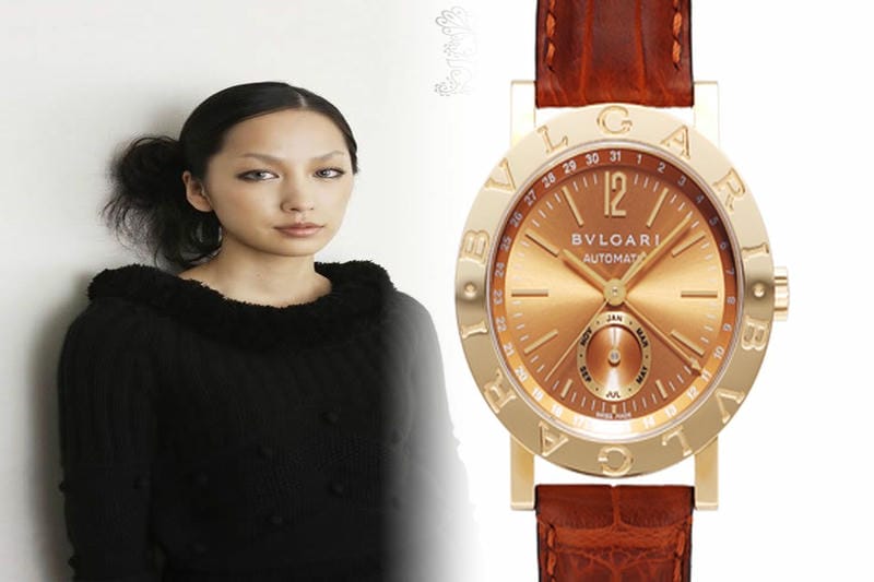 ブルガリ“雪の結晶”を散りばめた腕時計