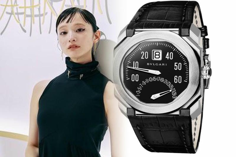 ブルガリ「セルペンティ」新作“ブラック”腕時計