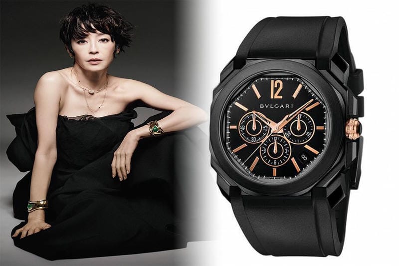 ブルガリ“極薄”メンズウォッチ「オクト フィニッシモ」新作、モノクロカラーのスポーティな腕時計