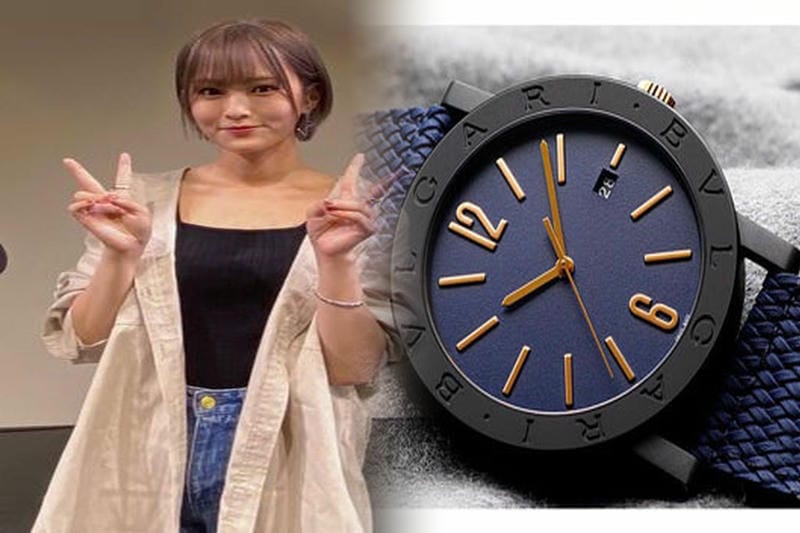 ブルガリ“雪の結晶”を散りばめた腕時計