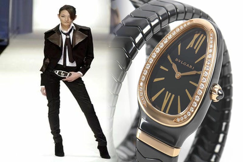 ブルガリ”純白の雪”モチーフの腕時計「ルチェア スケルトン」煌めくホワイトロゴをセット