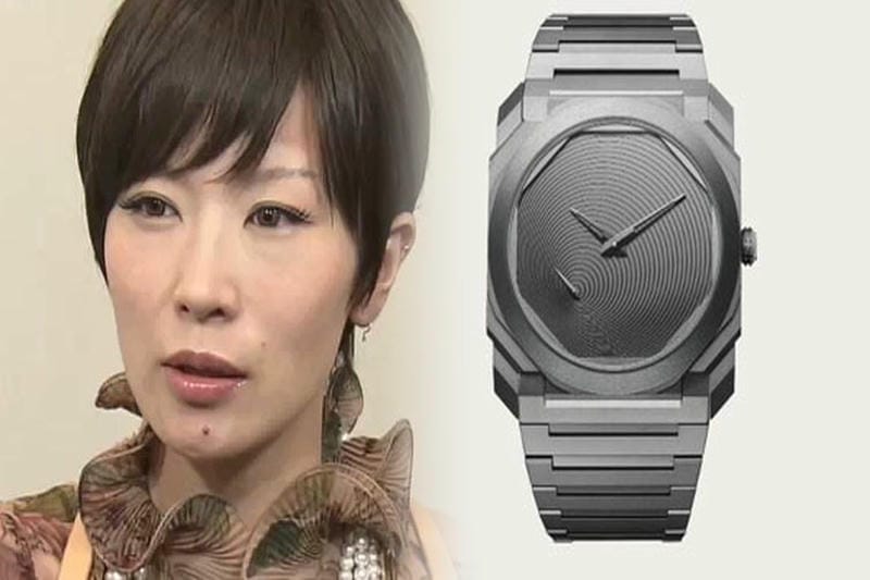 ブルガリ“雪の結晶”を散りばめた腕時計