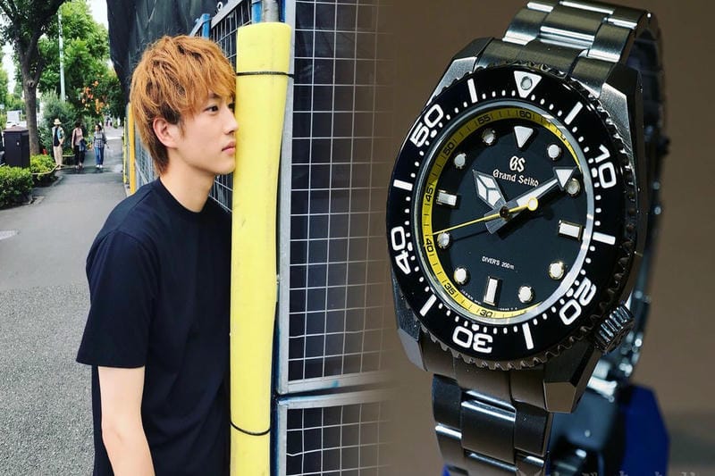 グランドセイコーディテールが時間を感じさせる