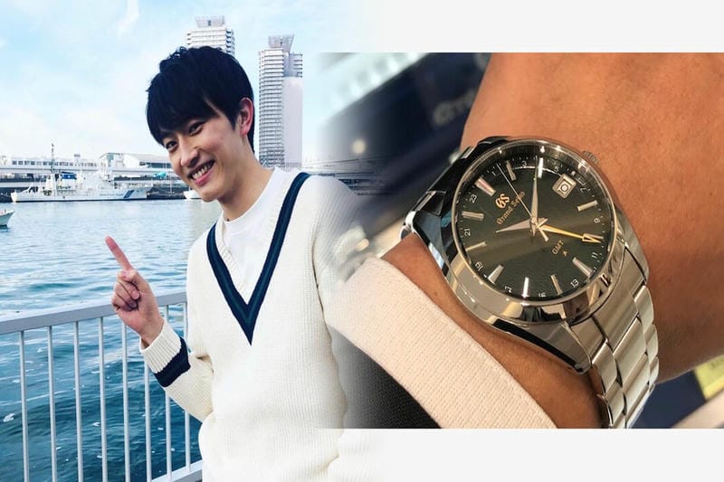 グランドセイコーディテールが時間を感じさせる