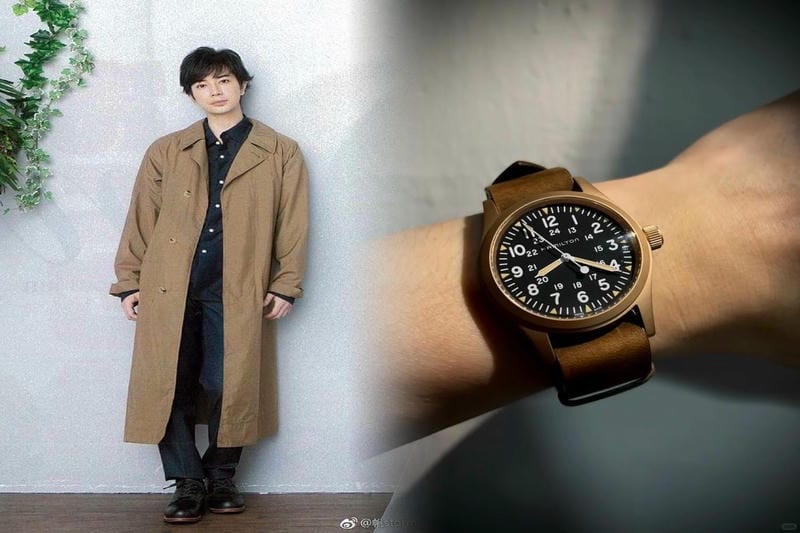 ハミルトン 時計 カーキ