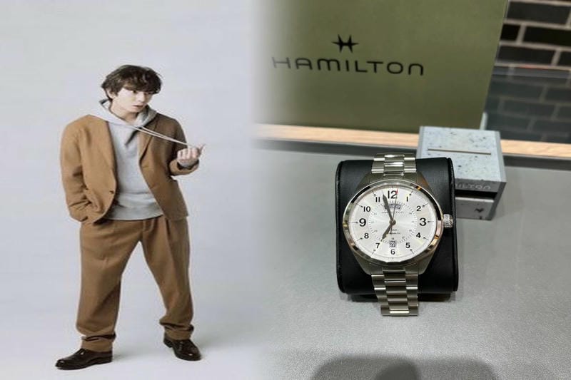 ハミルトン 時計 カーキ
